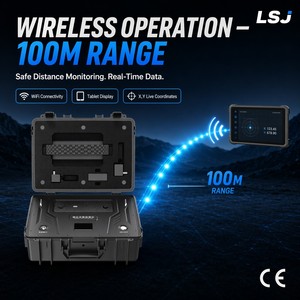 เครื่องตรวจจับชีวิตมนุษย์ด้วยเรดาร์ LSJ-M UWB 2D สแกนผ่านกำแพงแบบเรียลไทม์สำหรับการช่วยเหลือหลังแผ่นดินไหวและอาคารทรุดตัว, IP67 ไร้สาย พกพาสะดวก "ผลิตภัณฑ์อินเทอร์เนชั่นแนล" - Product Image 4