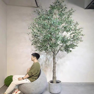 Personnalisable 90cm 120cm 150cm 180cm 210cm 240cm Faux plantes en <span class=keywords><strong>pot</strong></span> en plastique <span class=keywords><strong>olivier</strong></span> artificiel <span class=keywords><strong>pour</strong></span> la décoration intérieure de la maison - Product Image 5