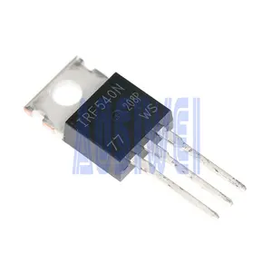 IRF540N 전자 부품 트랜지스터 MOSFET N 채널 100V 33A 44mOhm 47.3nC 트라이오드 IRF540NPBF