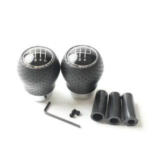 Pommeau de levier de vitesse universel en cuir, 5 ou 6 vitesses, ergonomique, pour voiture - Product Image 4