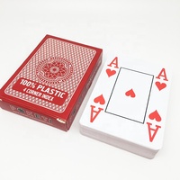 Cartes à jouer publicitaires personnalisées, imperméables, fabriquées directement en usine, avec logo personnalisé, écologiques, durables, recto-verso, recyclables