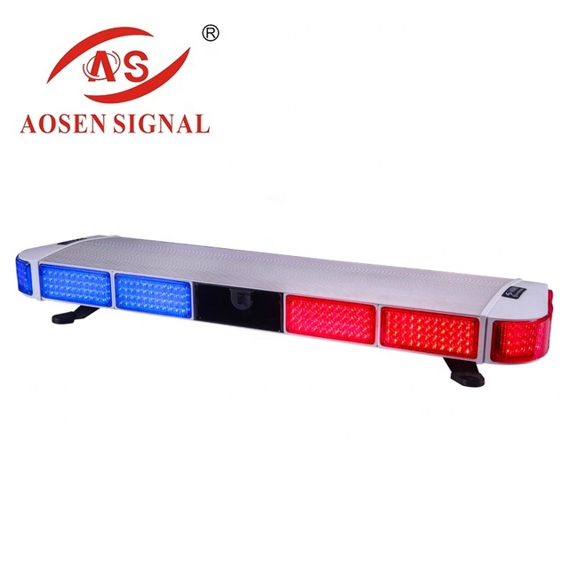 Red Blue Led Beacon Emergency Led Warning Light bar for Trucks
