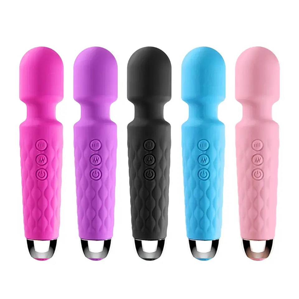 Hete Verkoop Mini Vibrator Voor Vrouw Lichaam Massager Clitoris Vibrerende Massage Wand Usb Opladen Av Mini Vibrator Voor Vrouwen