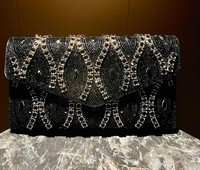 Sac à main de luxe pour femme, orné de strass, nouvelle collection, avec chaîne, bandoulière, sac à main pour banquet formel
