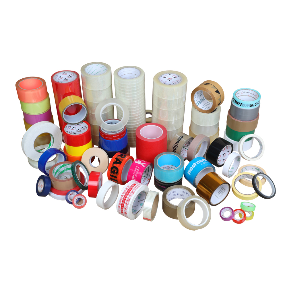 Water-Activated Acrylic Clear Transparent Logo Tape Roll Strong Self-Adhesive BOPP Packing Tape for Carton Seal Hot Melt