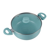 Ensemble d'ustensiles de cuisine antiadhésifs en céramique d'aluminium Ensemble de casseroles et de poêles à frire de haute qualité