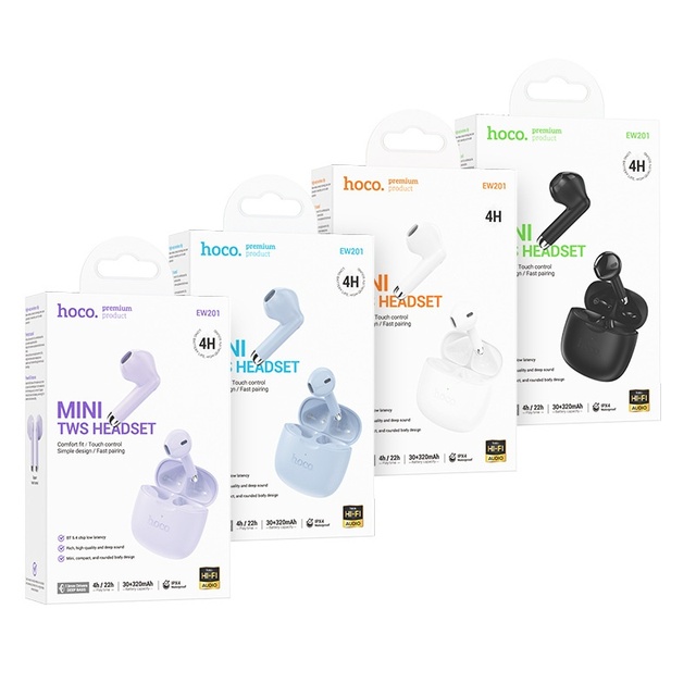 Zhen Low Price True Wireless for Earbuds with Master-Slave Switching Eco-friendly ABS Material Private Mold EW201