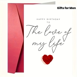 Carte de vœux d'anniversaire personnalisée, souvenir de mariage pour ma <span class=keywords><strong>bien</strong></span>-aimée, petit message de bénédiction - Product Image 2