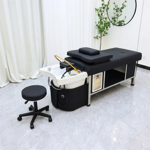 Kisen Clinic Grade Scalp Treatment Shampoo Bed Modern Japanese Head Spa Salon Furniture Full-Functions Living Room Use - Product Image 1
