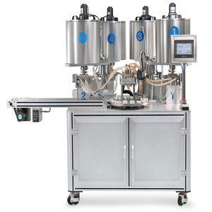 TENZ Volledig Automatische Digitale 4-Kleuren Swirl Molding Machine voor Emulsies en Crèmes, Hoge Productiviteit, Energiebesparend, Geschikt voor Kleine Bedrijven - Product Image 1