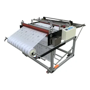 1300mm Width Hot Sale Automatic Vertical Integrated Machine Paper PVC Film Label Roll To Sheet Cutting Machine