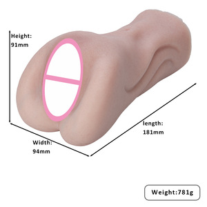 Masturbateur masculin en forme de coupe d'avion, vagin réaliste de <span class=keywords><strong>femme</strong></span> <span class=keywords><strong>mature</strong></span>, serré et doux, célèbre jouet sexuel pour adultes - Product Image 6