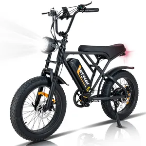 New Arrival HITWAY 20INCH Electric Off Road Bicycle Long Range 80KM EU Warehouse Stock Spoked Wheel Electric Bike