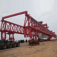 Équipement de lancement de poutres de pont de type treillis haute capacité avec moteur électrique à engrenages
