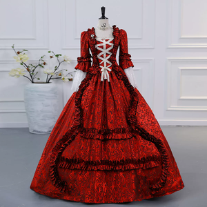 Robe de bal rococo baroque du XVIIIe siècle, robe victorienne <span class=keywords><strong>Marie</strong></span>-<span class=keywords><strong>Antoinette</strong></span>, costume de fête royal pour femmes, tenue d'Halloween pour adultes - Product Image 5