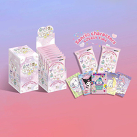 VANCARD Sanrios Characters Lovely Time Cute Pack Cartes à collectionner 5 cartes par paquet Boîte mystère Collection Hobby Cadeau