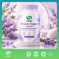 Fabricant de capsules de soutien ovarien OEM, formule de bien-être reproductif avec inositol et folate, capsules de soutien ovarien