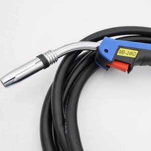 Antorcha de Soldadura MIG Tipo Europeo 24KD, Antorcha MIG Refrigerada por Aire 250A 24KD con Cable de 3M 4M 5M, Adaptador Central Europeo - Product Image 1