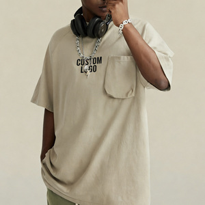 Camiseta Personalizada con Logotipo Impreso, 100% Algodón, para Hombre, de Manga Corta, Corte Holgado - Product Image 2