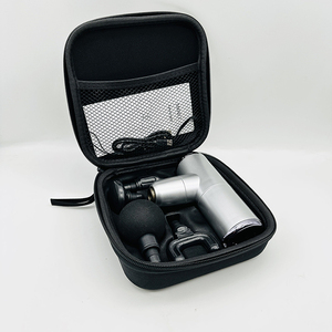Fascia de mano de bolsillo, músculo deportivo eléctrico con bolsa de transporte, terapia de percusión, tejido profundo, Mini pistola de masaje inalámbrica, masajeador corporal - Product Image 6