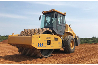 Compacteur vibrant à tambour unique mécanique de 18 tonnes XS183J, rouleau compresseur routier