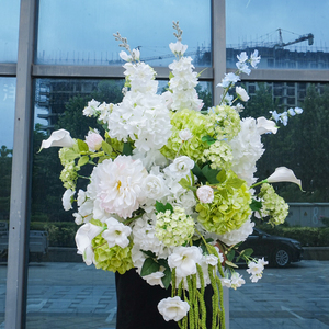 Handmade New Simulation Flower ball Elegant Dining <b>Table</b> Background Wedding Window Arrangement Artificial Flowers - Product Image 1