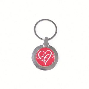 Porte-clés promotionnel personnalisé en aluminium, forme sur mesure, avec émail coloré, pas cher - Product Image 3