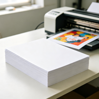 Papier de sublimation A4 100 g/m² pour impression numérique, transfert d'image clair sur T-shirts, sacs, métaux, tasses, prend en charge les impressions personnalisées, petites séries