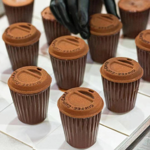 Stampo in Silicone per Tazza di Caffè e <span class=keywords><strong>Torta</strong></span>, Ecologico, Riutilizzabile, per Cioccolato, Mousse, Dessert, Confezione in Sacchetto OPP - Product Image 5