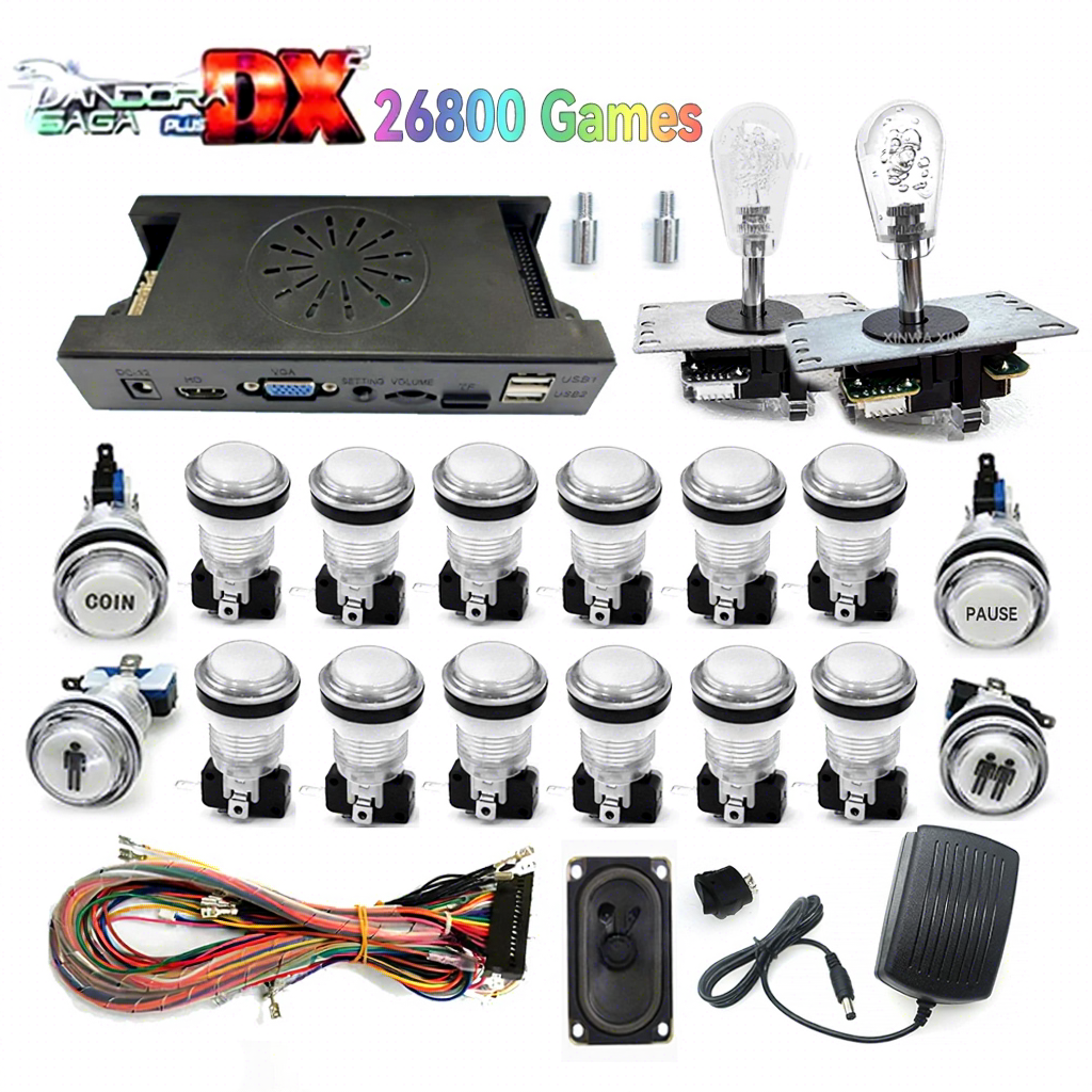 Black-LED button kit