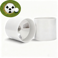 OEM/ODM 6 pouces en plastique Golf trou tasse pour mettre la formation pratique verte