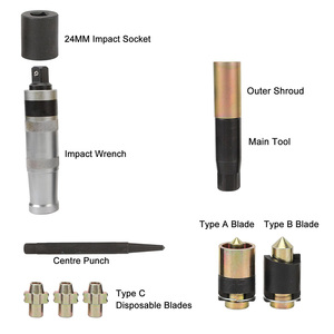 Podofo <strong>Wheel</strong> Lock <strong>Removal</strong> <strong>Kit</strong> <strong>Locking</strong> <strong>Wheel</strong> <strong>Nut</strong> Key Replacement Remover <strong>Kit</strong> Compatible with Virtually Most <strong>Wheel</strong> <strong>Nut</strong> Wholesale - Product Image 5