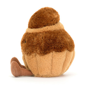 Jelly Cat Amuseables <span class=keywords><strong>Brigitte</strong></span> Brioche, jouets en peluche, jouets en peluche mignons en forme de nourriture, petites poupées, cadeau parfait pour un anniversaire, des vacances - Product Image 2