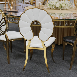 Sedie Moderne in Acciaio Inossidabile per Matrimoni ed Eventi, Noleggio per Banchetti e Feste, Sedie per Hotel - Product Image 3