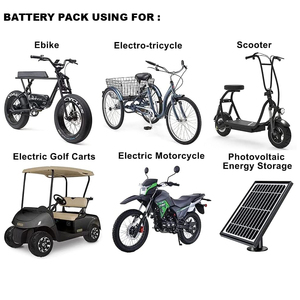 Paquetes de Baterías de Litio Lifepo4 Personalizados de 60V 72V 50Ah 100Ah 200Ah para Carritos de Golf, RV, ATV, Automoción, Autozone y Ocio - Product Image 6