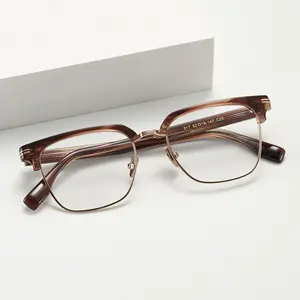 Stylish Handmade Acetate Eyeglasses for Wholesale Europe and USA Hot Sale Luxury high quality