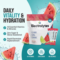 Poudre d'électrolytes Ausreson OEM en sachets – Complément sportif biologique pour boisson énergétique – Mélange d'électrolytes en poudre pour une hydratation rapide