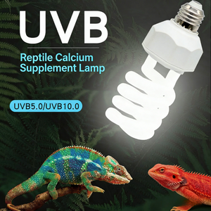 Оптовая продажа: Стеклянная УФБ-лампа 5.0/10.0 для рептилий – прочная, AC 110V/127V/220V/230V, для черепах и ящериц - Product Image 4