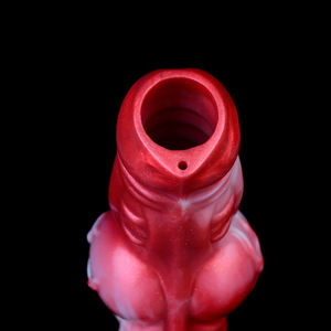 Großhandel Weich gummi dildo Flexible Tier förmige <span class=keywords><strong>Penis</strong></span> <span class=keywords><strong>Sex</strong></span> Realistische Dildo abdeckung Verzögerung Ejakulation Männliches Sexspielzeug für Frauen - Product Image 6