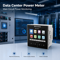 Analizador de Calidad de Energía del Circuito Principal para Centros de Datos, Clase 0.2, Modbus TCP, BACnet, Monitoreo de Descargas de Voltaje Transitorias, Medidor de Panel Trifásico