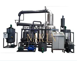 Black Engine Oil Recycling Equipment/Car Engine Oil Filtration Machine/Diesel Oil Purifier