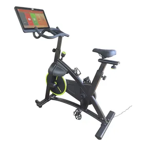 Smart Indoor Bike Home Commerciële Sportschool Bluetooth App Fitness Draaiende Fiets Magnetische Weerstand Sportriem Display Spinfiets