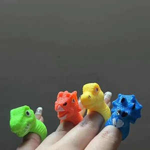 Cheap Wholesale TPR Dinosaur <b>Rings</b> 50mm (2") Capsule Vending <b>Kids</b> Party Toys Simulation Animal for <b>Kids</b> Gift - Product Image 5