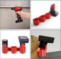 Support de batterie URUN pour Milwauke M 12 12V batterie au lithium support mural de stockage de salle d'outils pour MakitaS BOS 10.8V 12V batterie