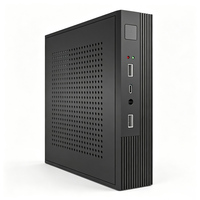 Boîtier PC Mini ITX mural en aluminium, châssis industriel, boîtier barebone pour carte mère H61 H110 H610