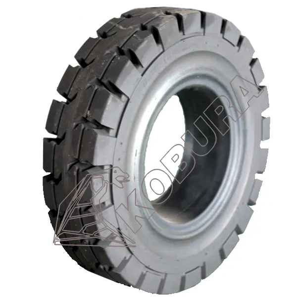 Nuevo producto chino KOBURA, suministro de fábrica, montacargas de 4 toneladas, neumáticos de goma sólida 8,25-15/6.50 con calidad superior