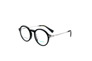 Superovo トップグレード純チタンプリントフルリム眼鏡高級ブランドデザイン軽量メガネ抗青色光光学近視 - Product Image 3