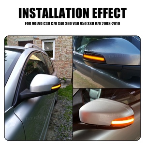 Đèn xi nhan <span class=keywords><strong>LED</strong></span> động, bán buôn, dành cho Volvo S40 S60 S80 <span class=keywords><strong>C30</strong></span> C70 V50 V70, đèn báo rẽ gương chiếu hậu tuần tự - Product Image 2