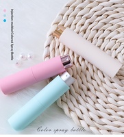 Atomiseur de parfum rotatif - Mini stylo pulvérisateur avec pompe à brume fine, distributeur de voyage rechargeable (OEM), logo personnalisé, plastique ABS