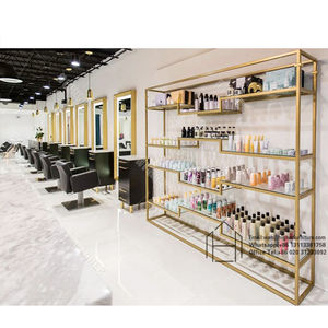 Perlengkapan <span class=keywords><strong>Salon</strong></span> Kecantikan, Set Furnitur <span class=keywords><strong>Salon</strong></span> Rambut, Meja Cermin, Desain Barbershop, Perlengkapan Toko Perlengkapan Kecantikan - Product Image 1